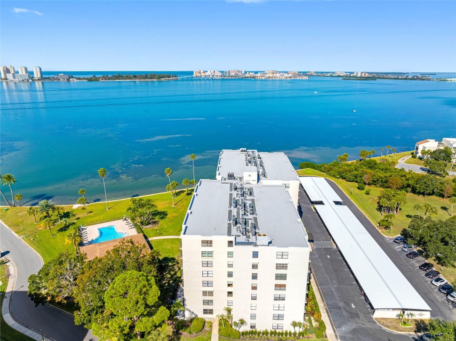 Bayshore 1 sits directly on the Intracoastal New Roof 2024