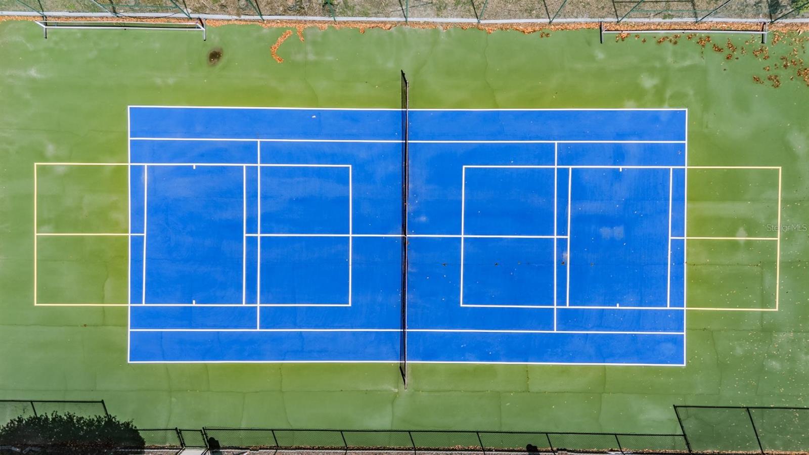 Newly Resurfaced Tennis and Pickle Ball Ct.