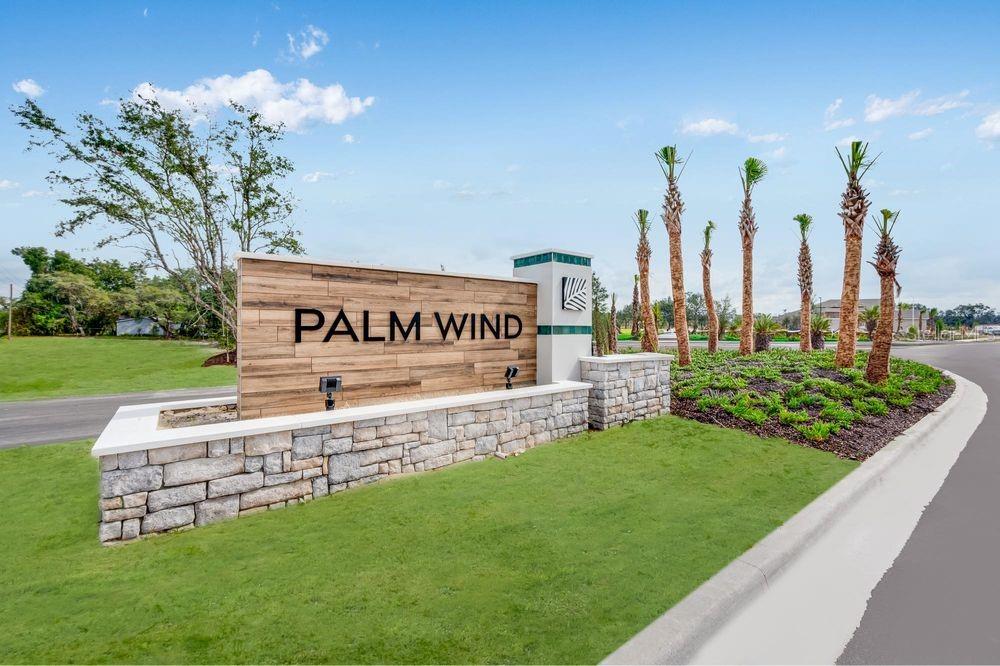 Palm Wind Community Entrance
