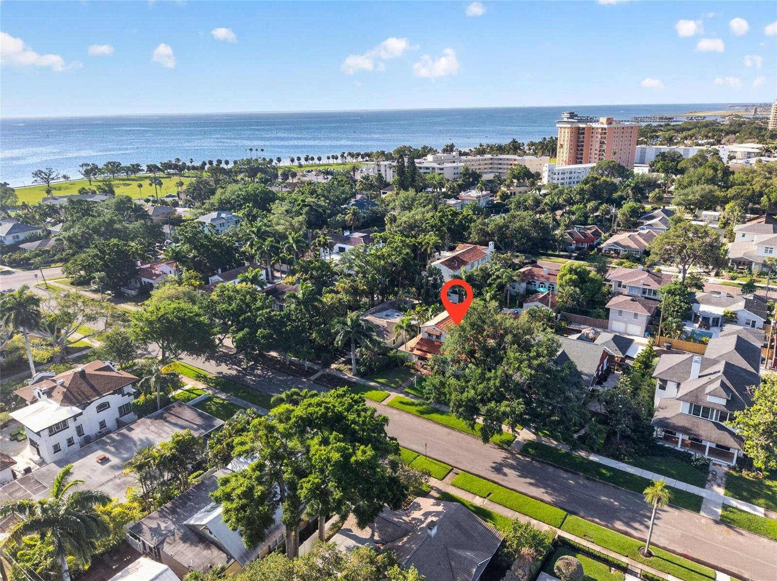 Steps from the waterfront