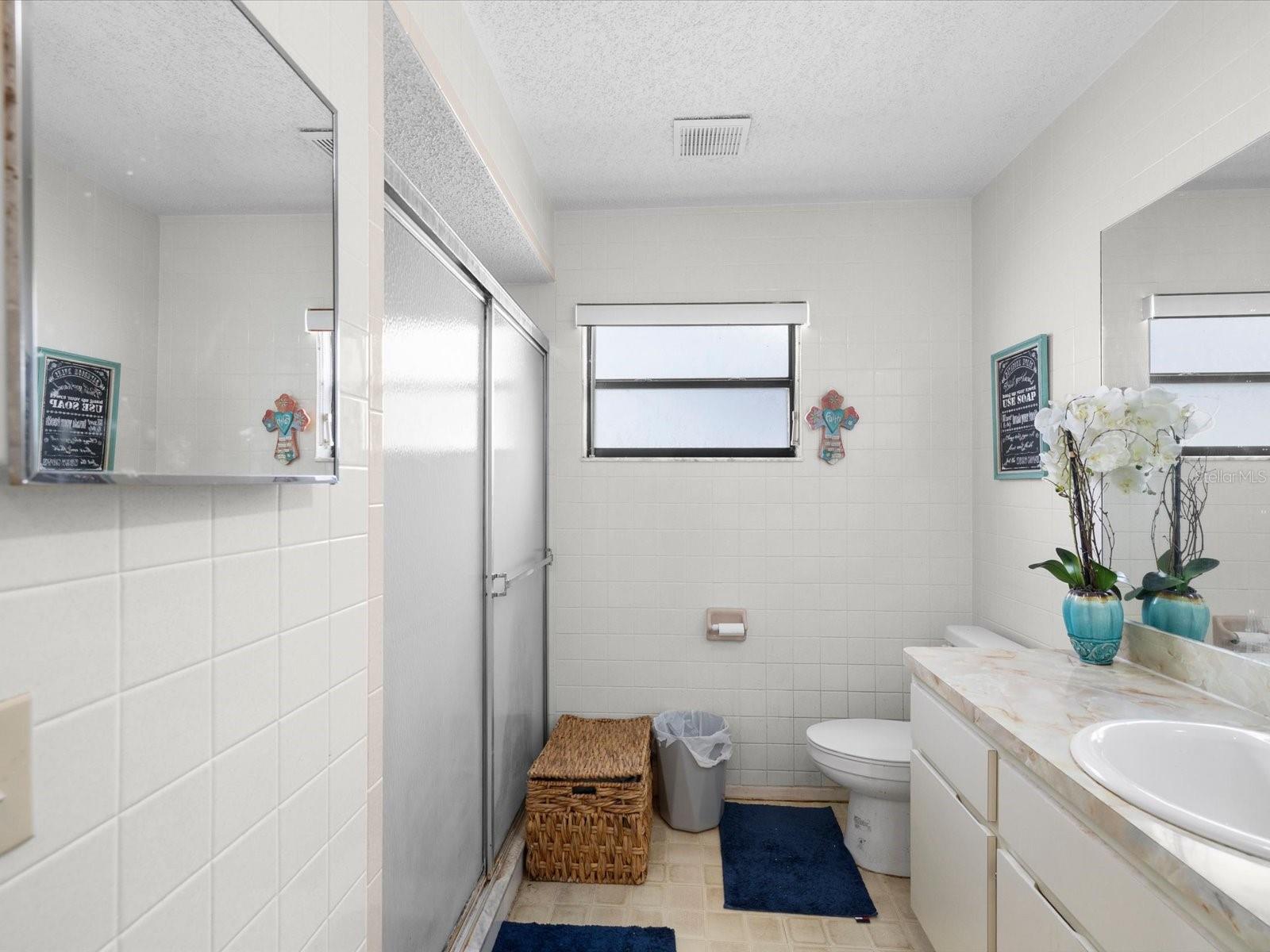 Hall Bath w/Shower