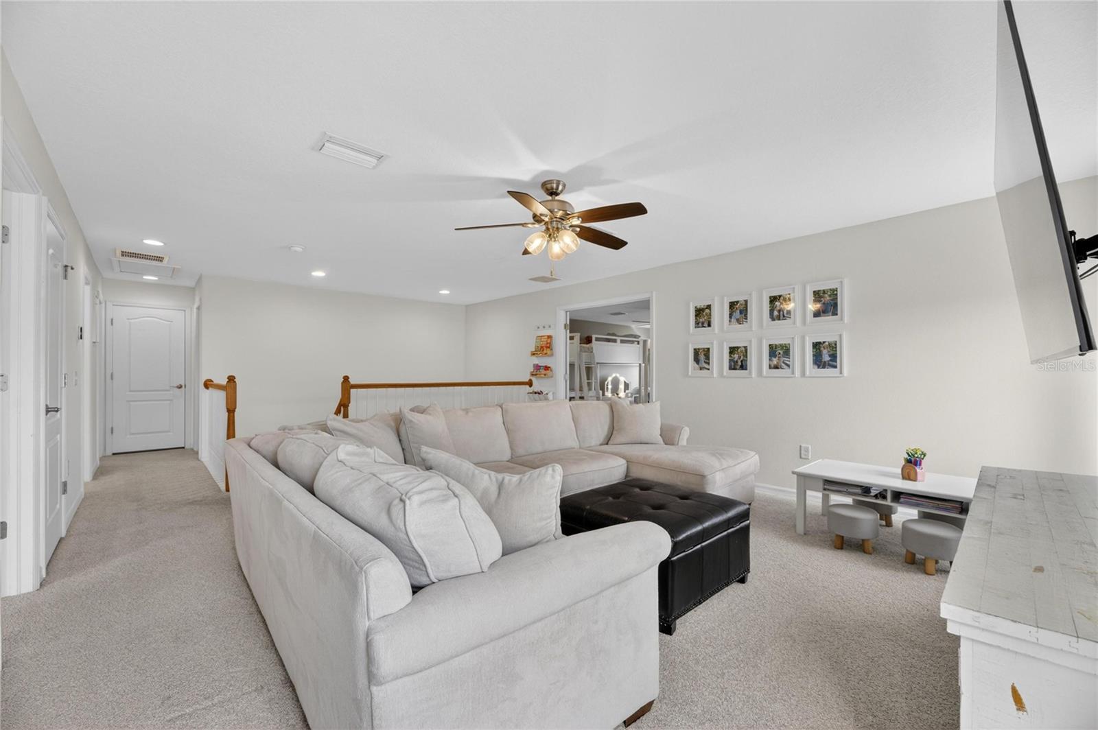 Upstairs living room
