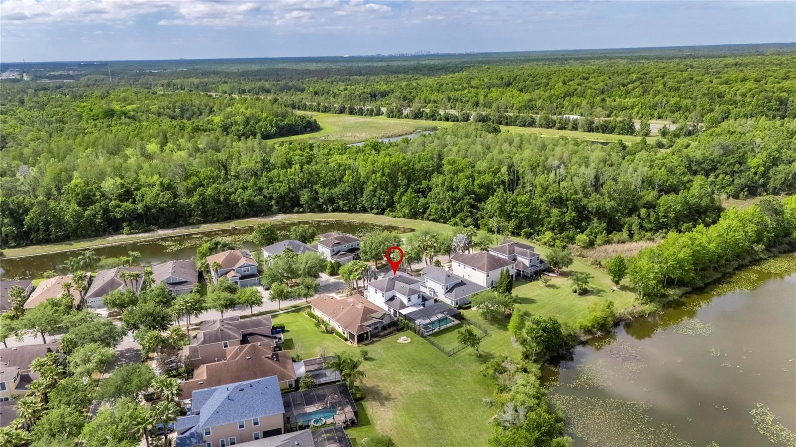 Nearby land is conservation