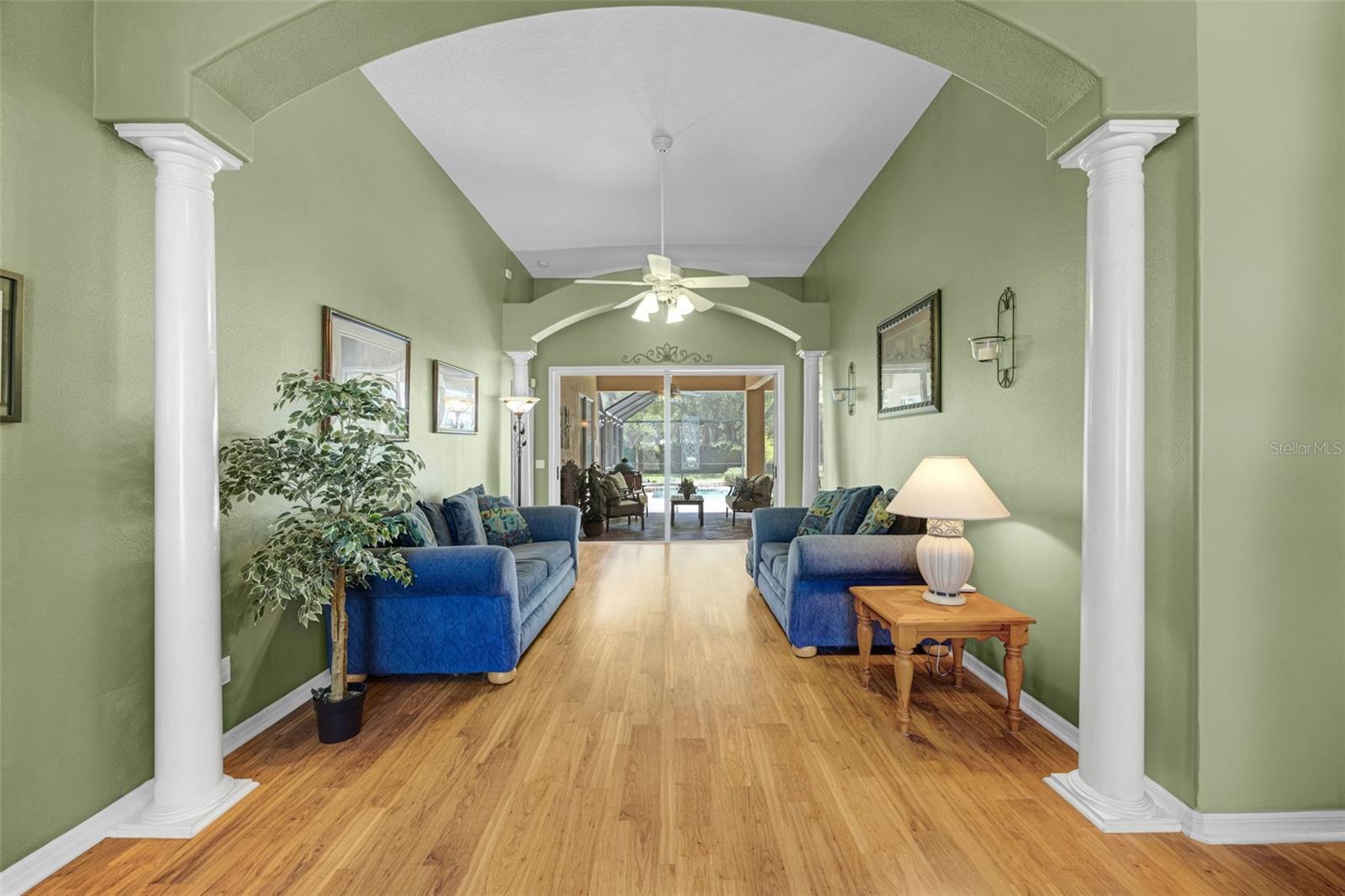 The Living Room is a great room to relax and read or watch a second TV.