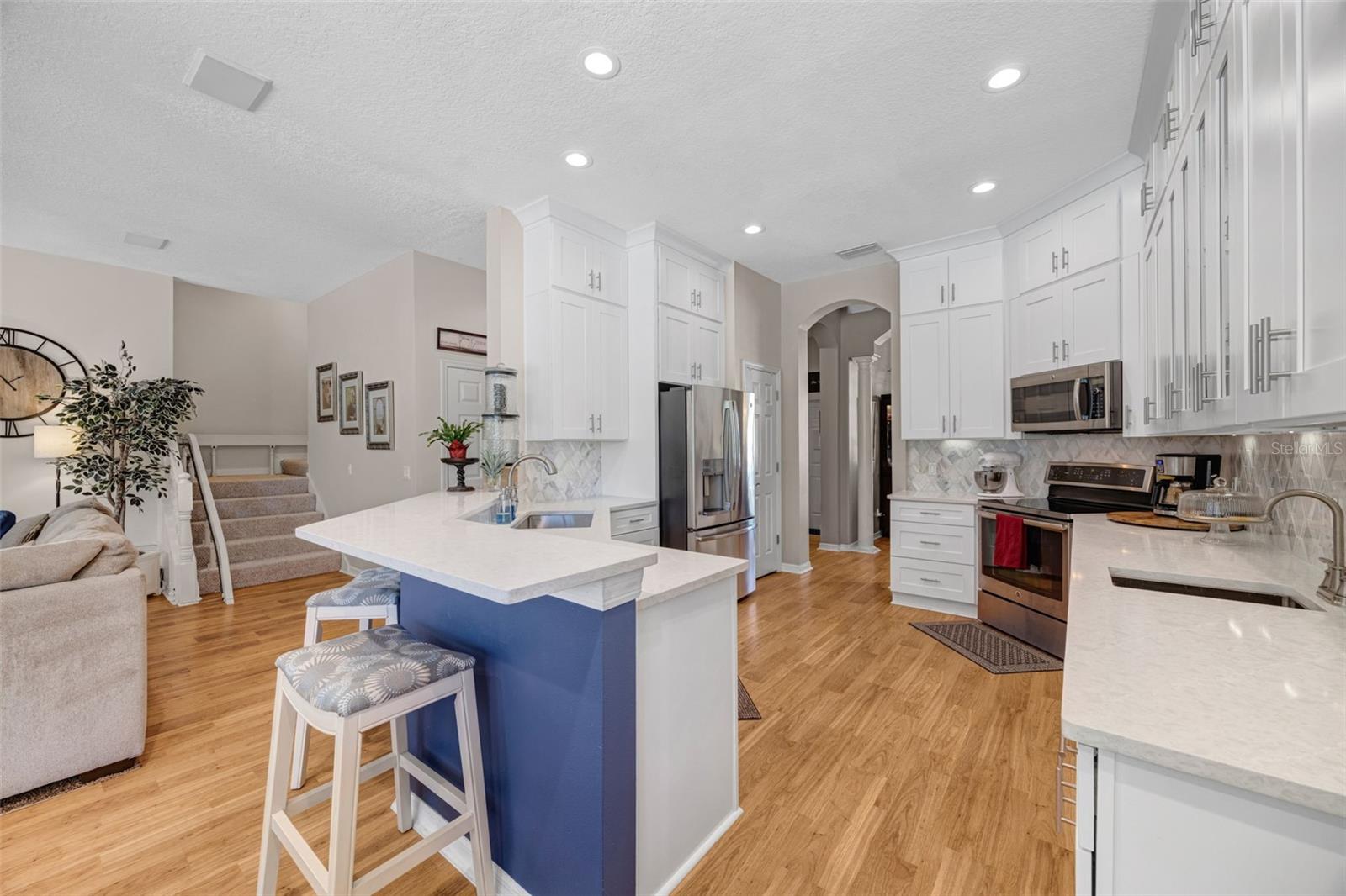 The Kitchen and Great Room are a fantastic set-up for entertaining!