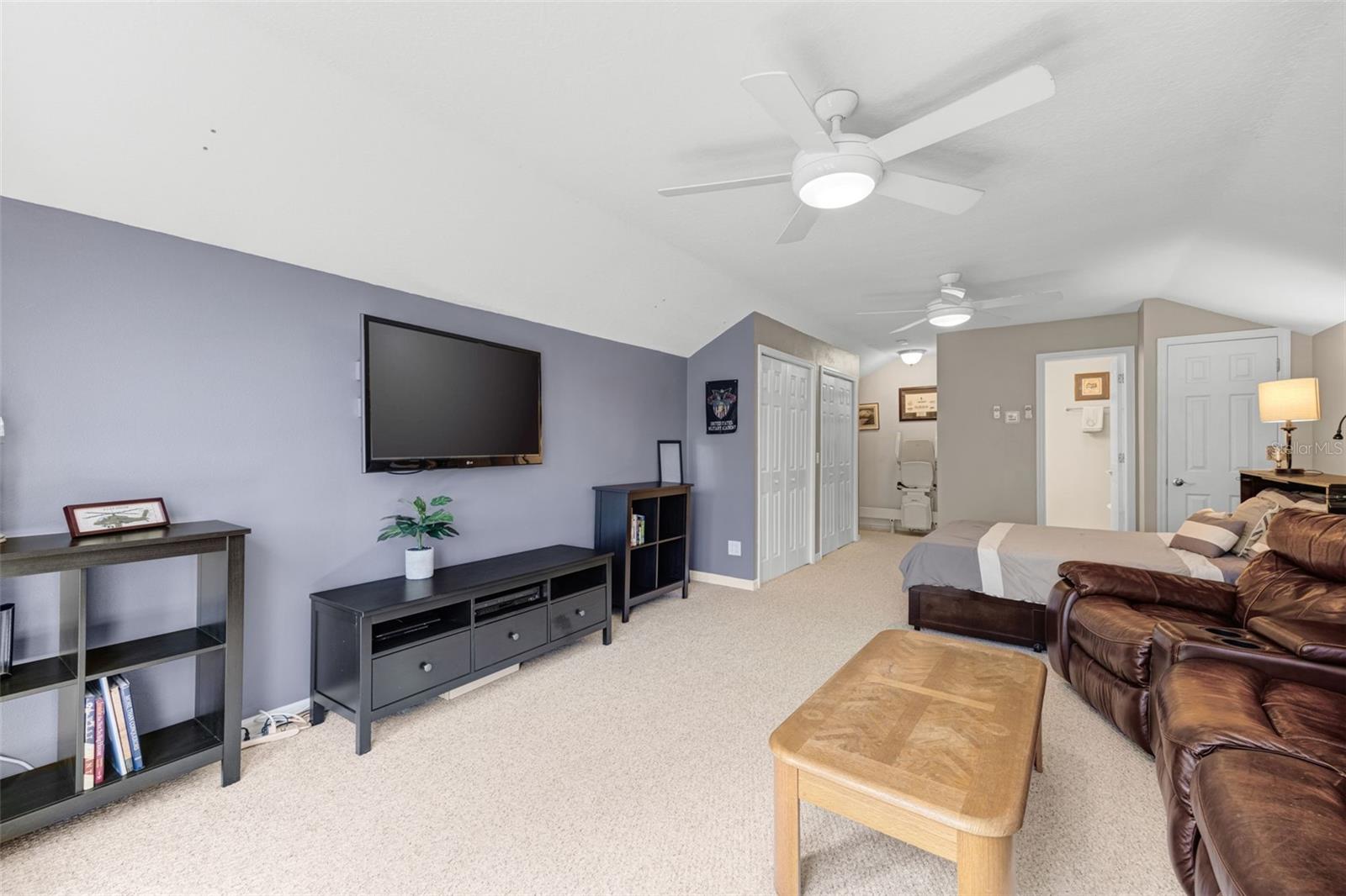 Oversized Upstairs Bonus Room