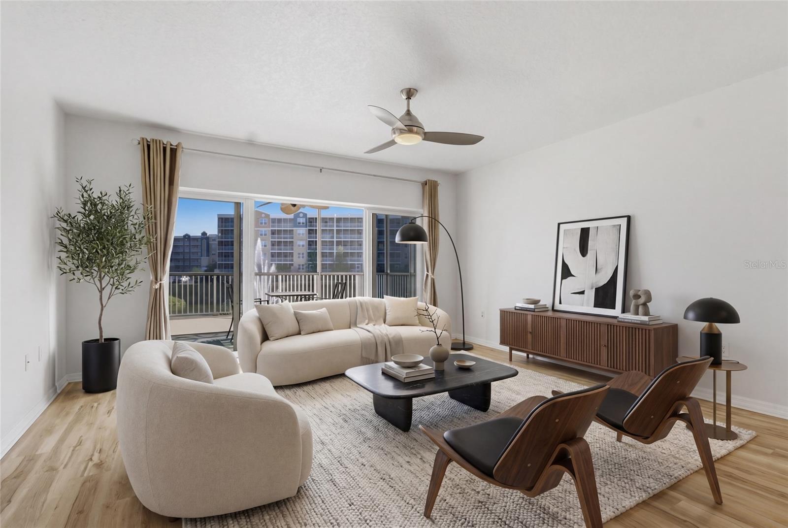 Living/Dining Area Staged2