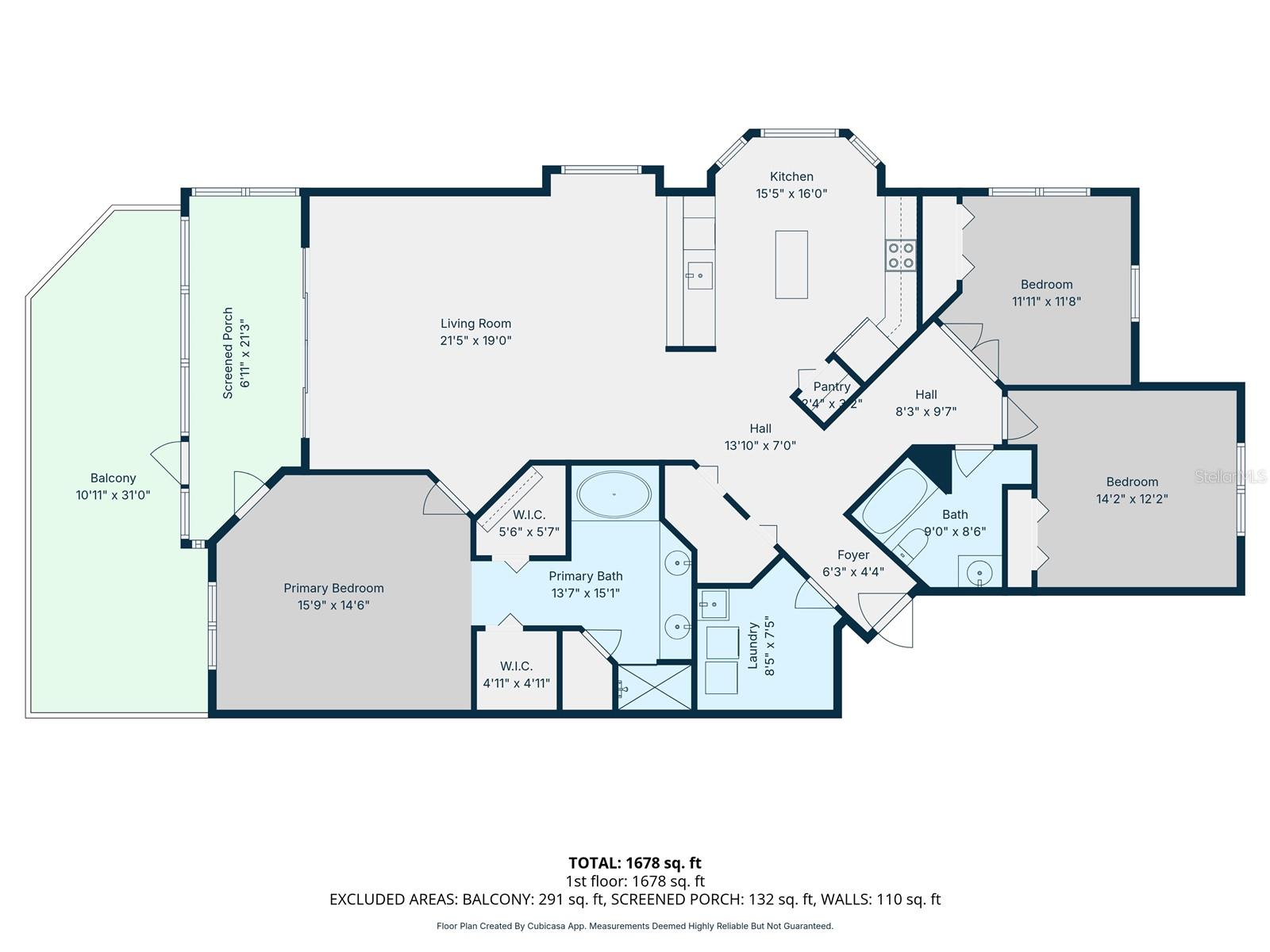 Floorplan - Dimensions are Estimated