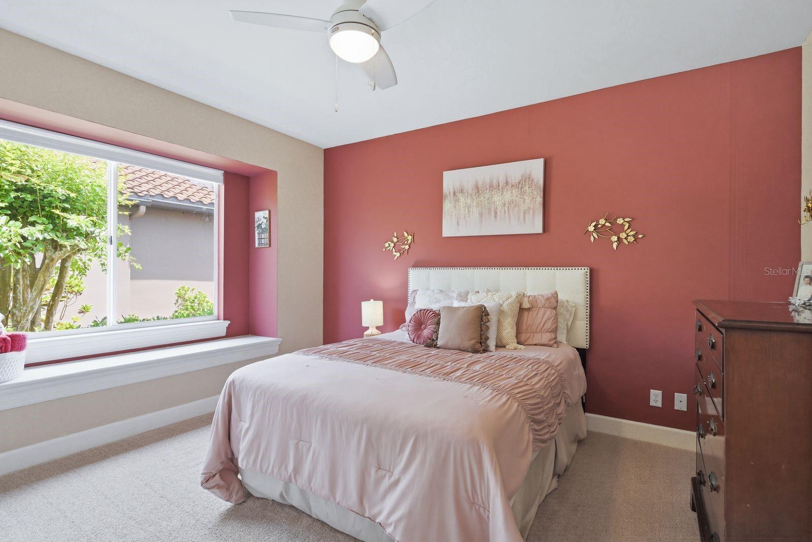 Spacious secondary bedroom 2, split floor plan · 976 Cypress Cove Way Tarpon Springs FL 34688