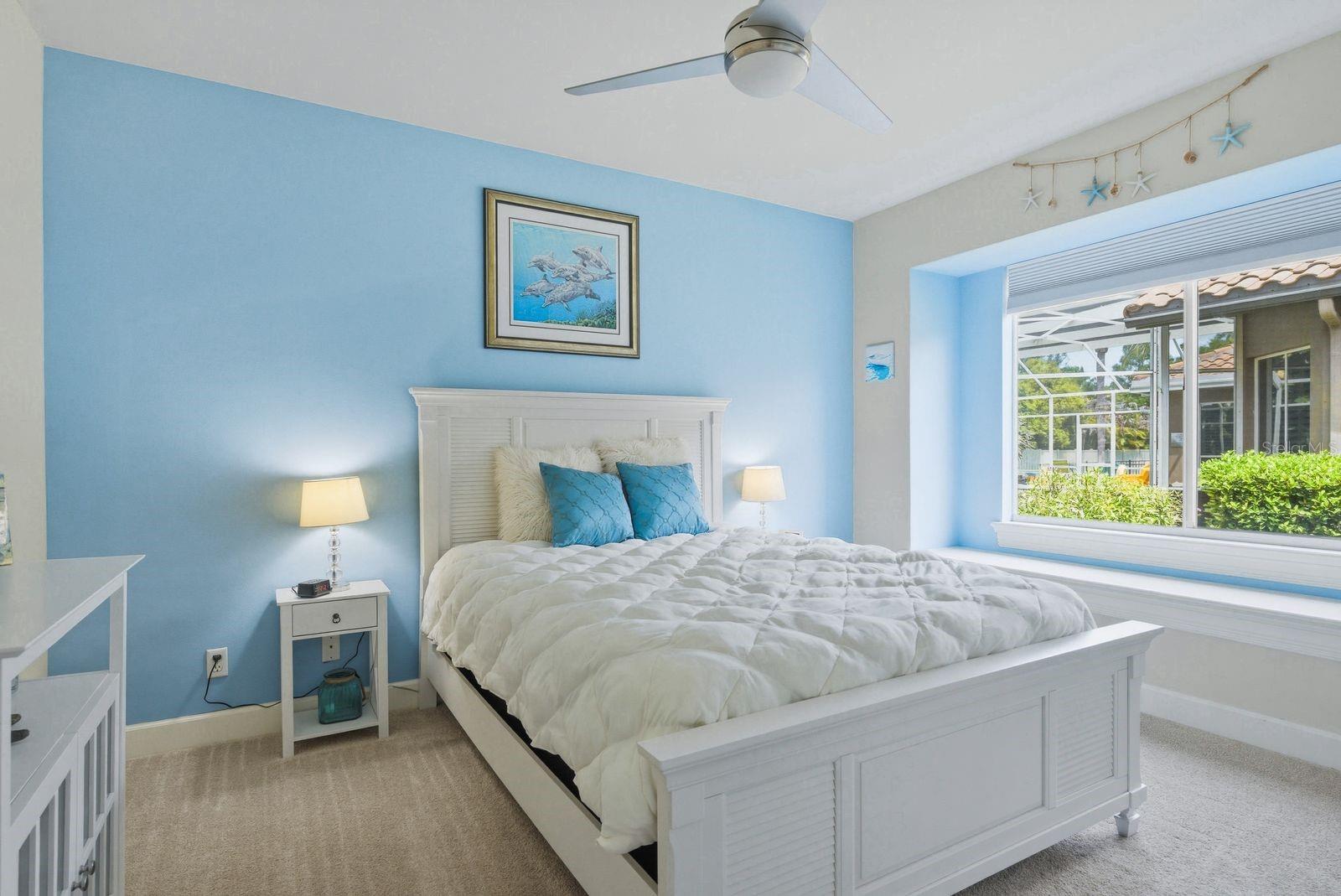 Spacious secondary bedroom 3, split floor plan · 976 Cypress Cove Way Tarpon Springs FL 34688