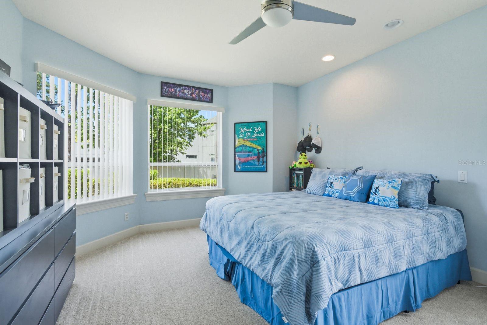 Spacious secondary bedroom 4, split floor plan · 976 Cypress Cove Way Tarpon Springs FL 34688