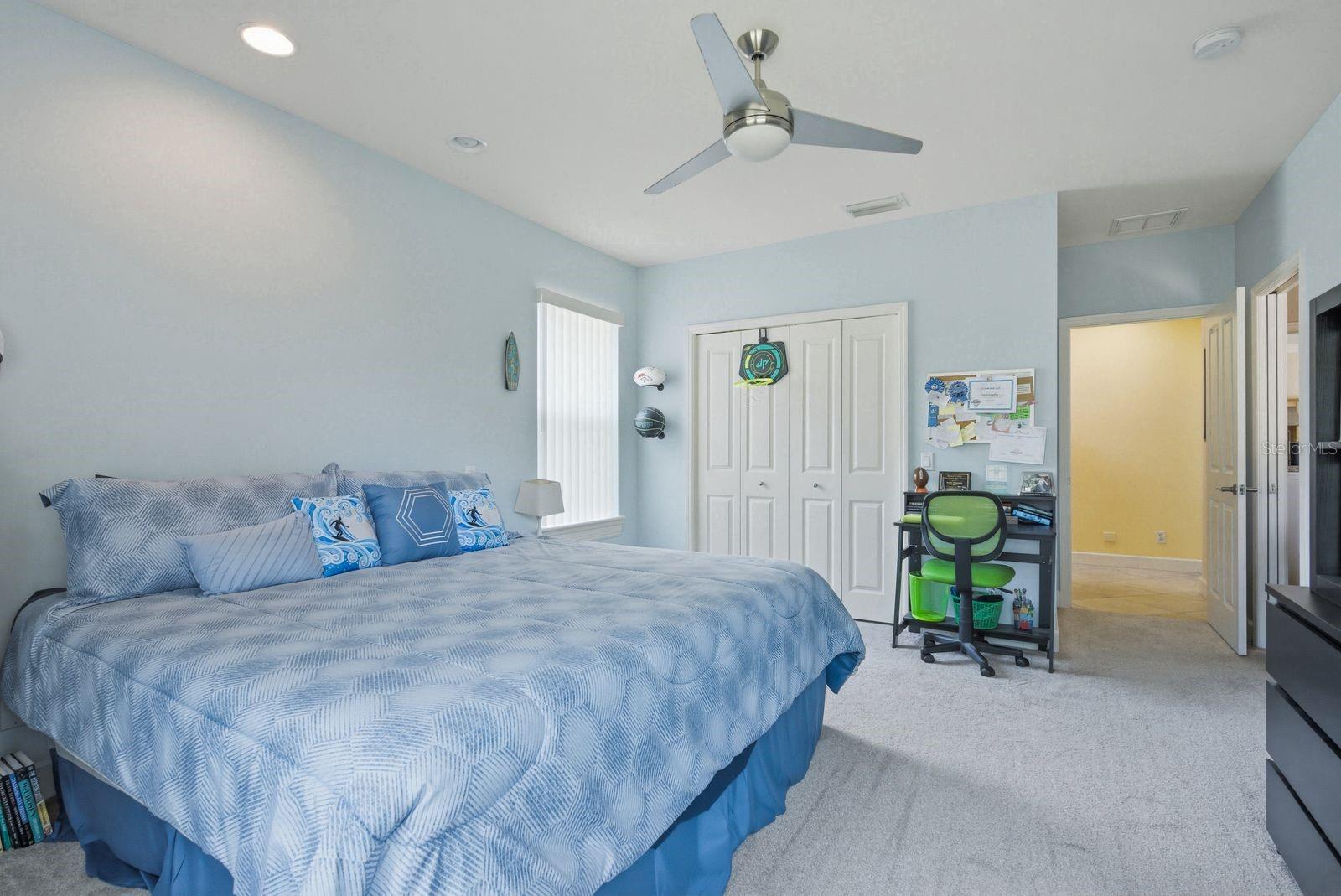 Spacious secondary bedroom 4, split floor plan · 976 Cypress Cove Way Tarpon Springs FL 34688