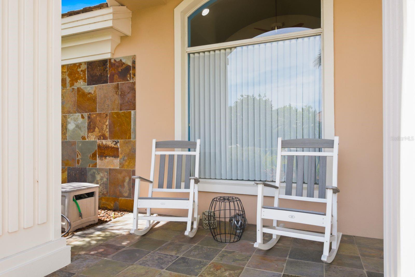 Executive home front porch - 976 Cypress Cove Way Tarpon Springs FL  34688