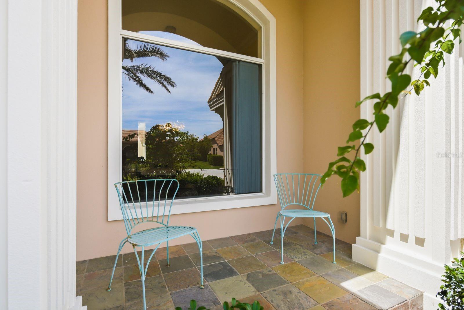 Executive home front porch - 976 Cypress Cove Way Tarpon Springs FL  34688