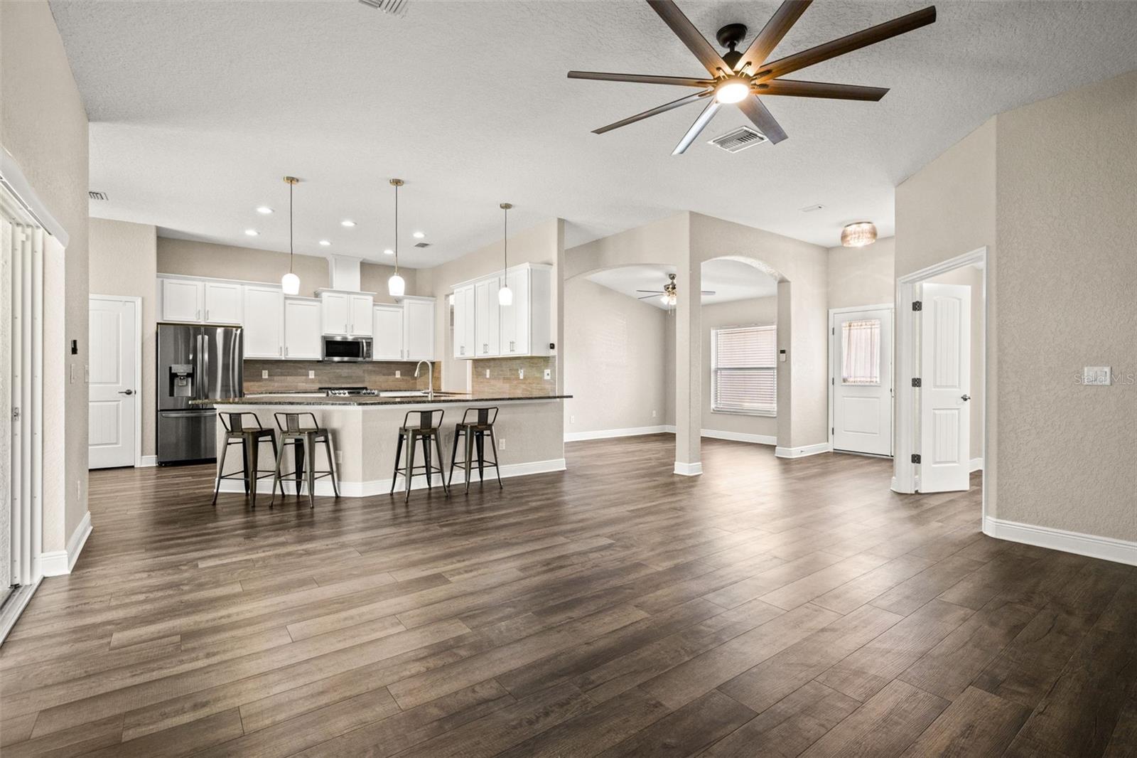 View of Kitchen and Entry Area