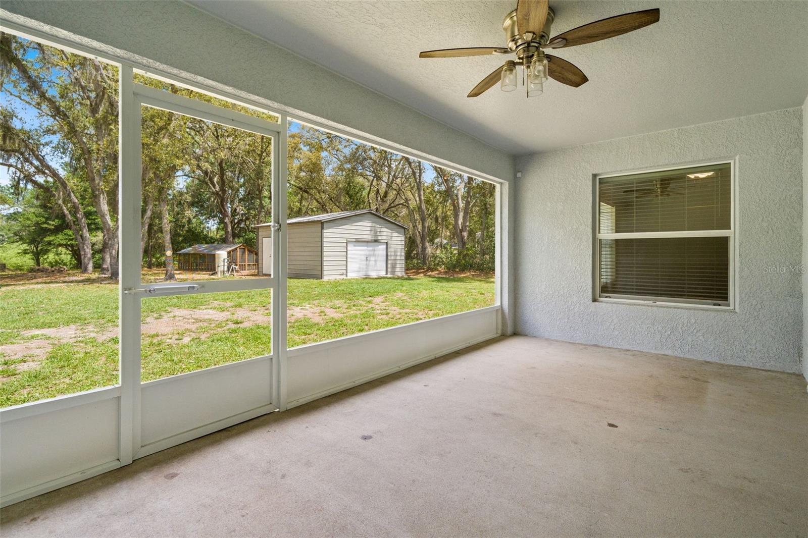 Screened Lanai Main House