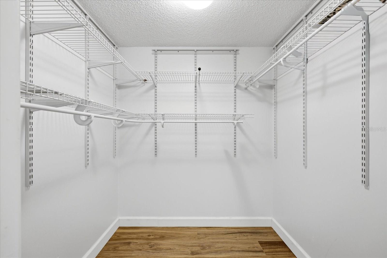 Primary Walk In Closet