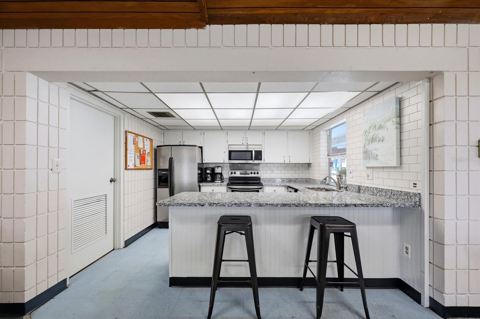 Community Clubhouse Kitchen