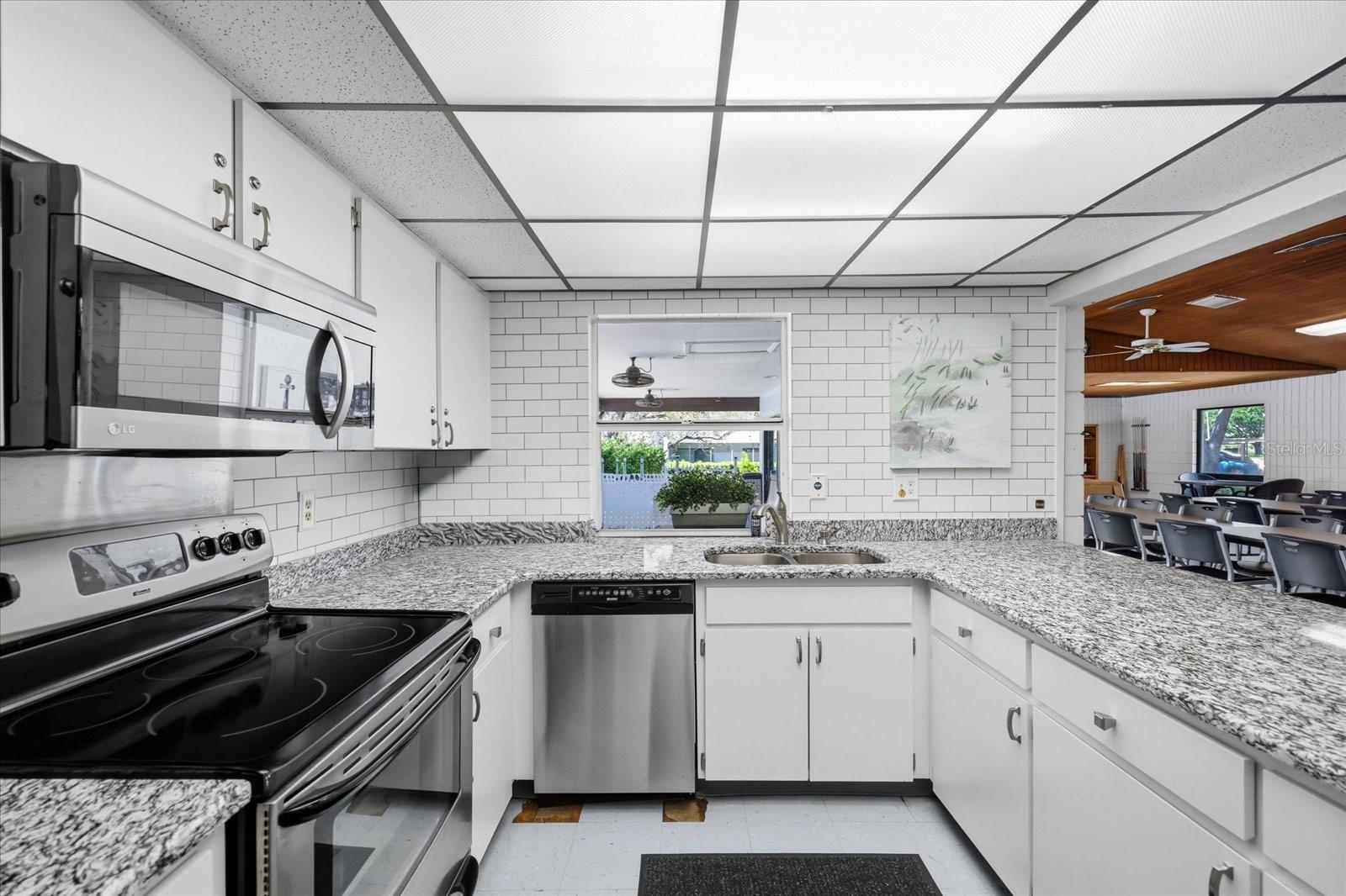 Community Clubhouse Kitchen