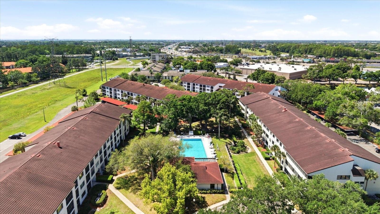 Aerial View of Community