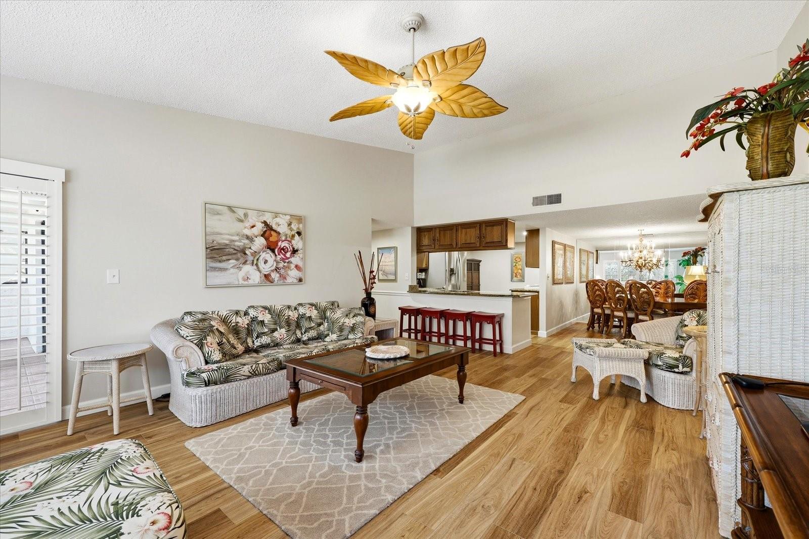 Living Room to Kitchen