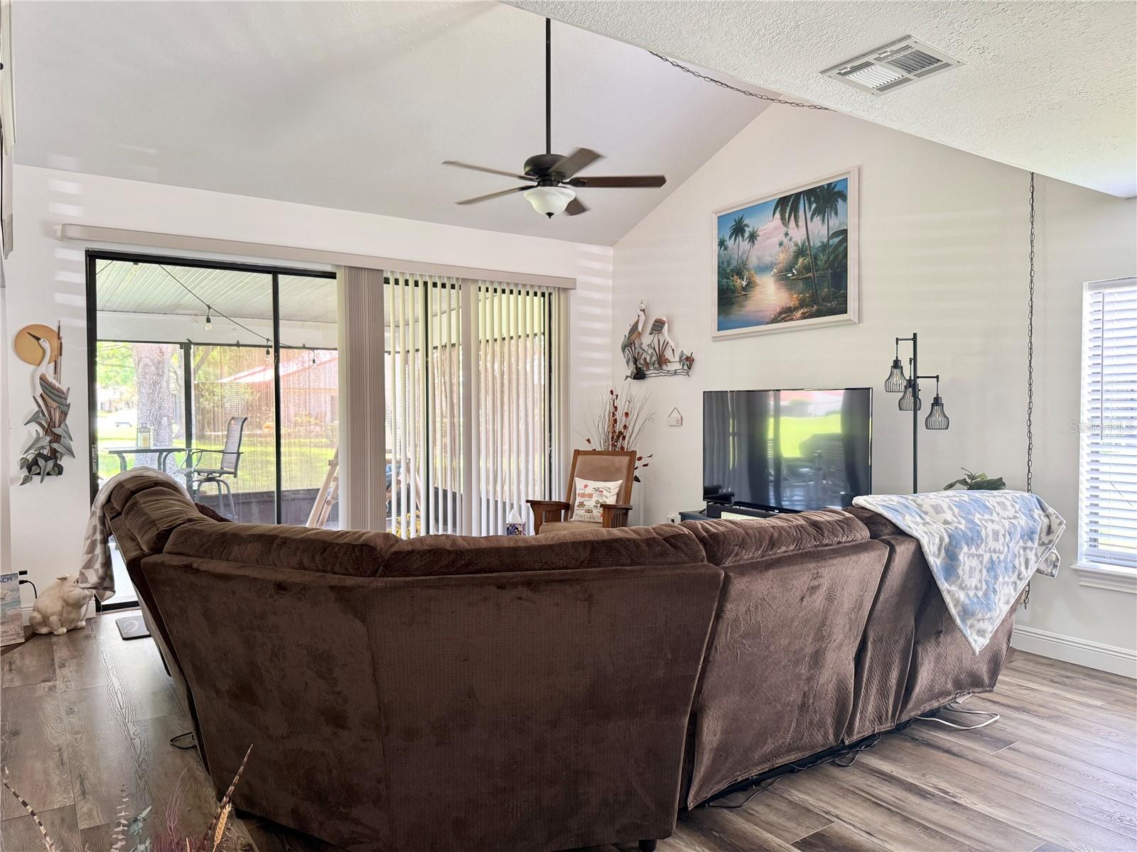 Living Area - Sliders to Outside Patio