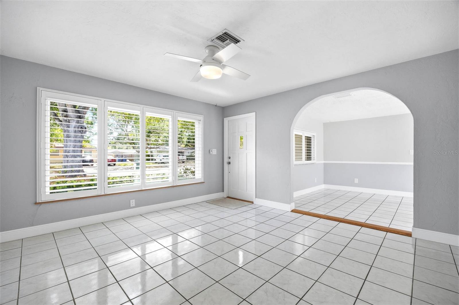 Living Room with Large Picture Window