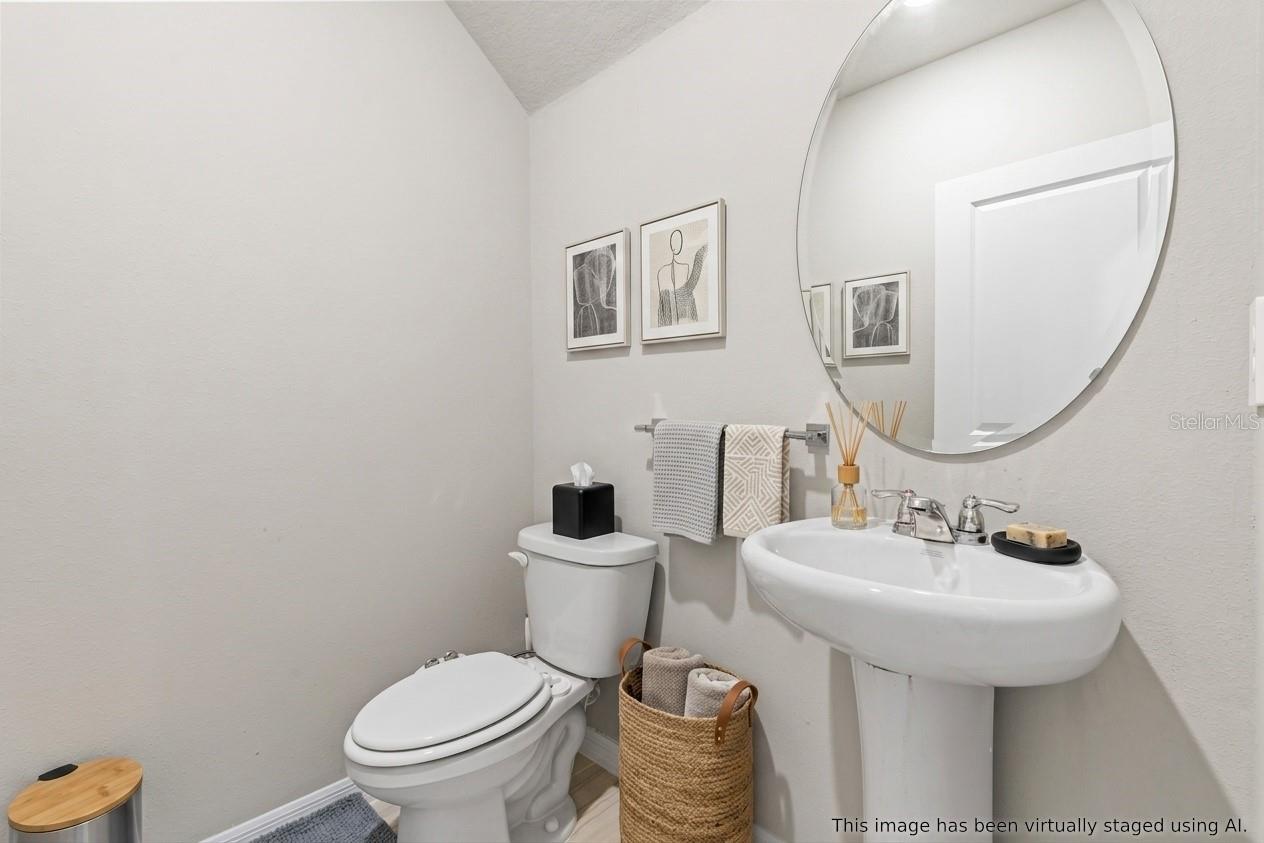 Downstairs Half Bath