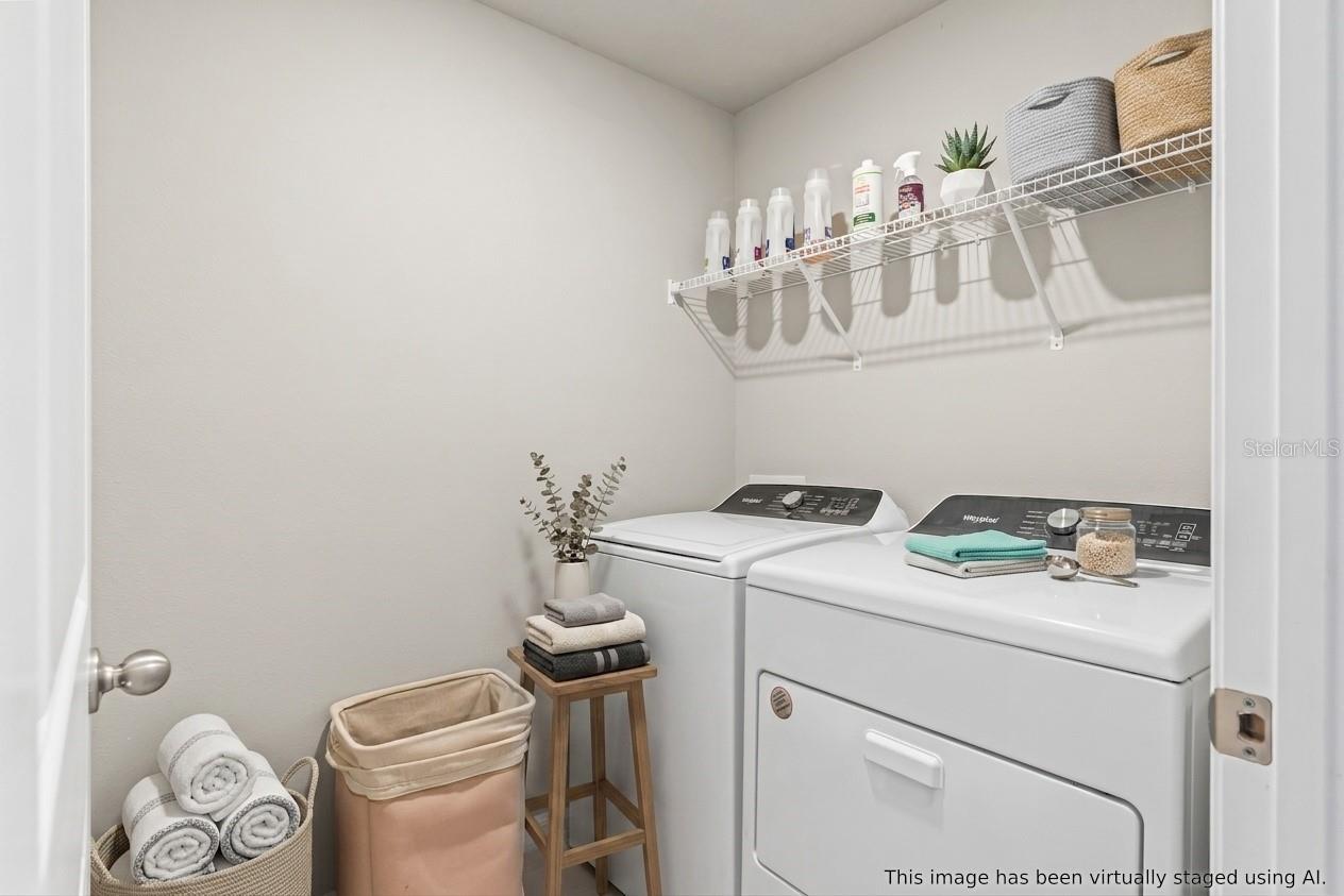 Upstairs Laundry Room