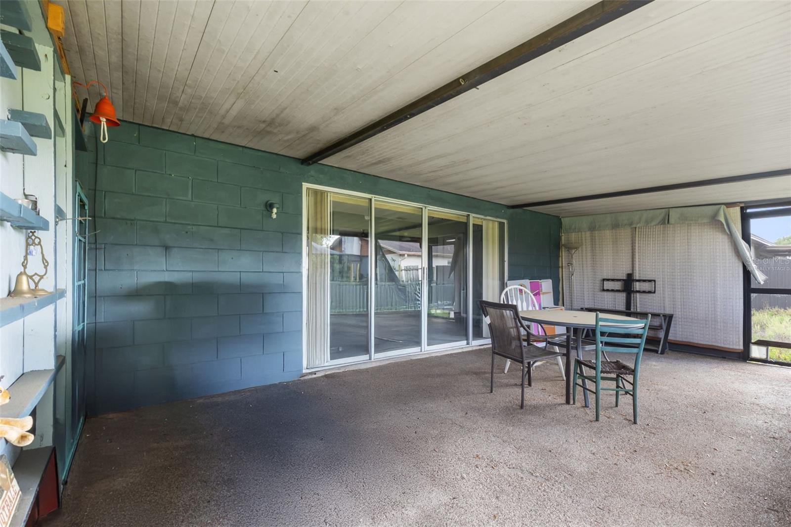 Virtually Staged-Covered Lanai