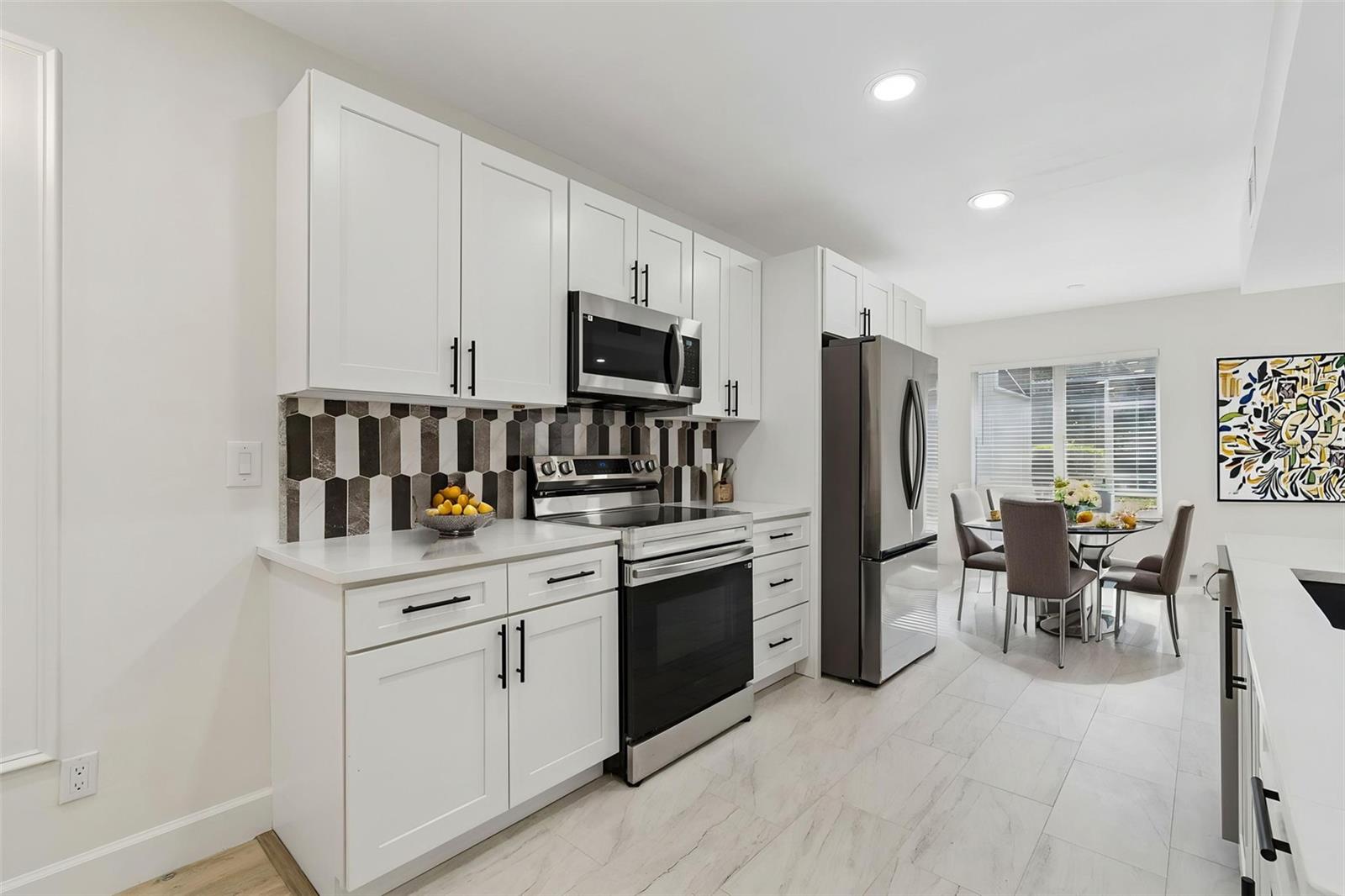 Virtual Staged Kitchen