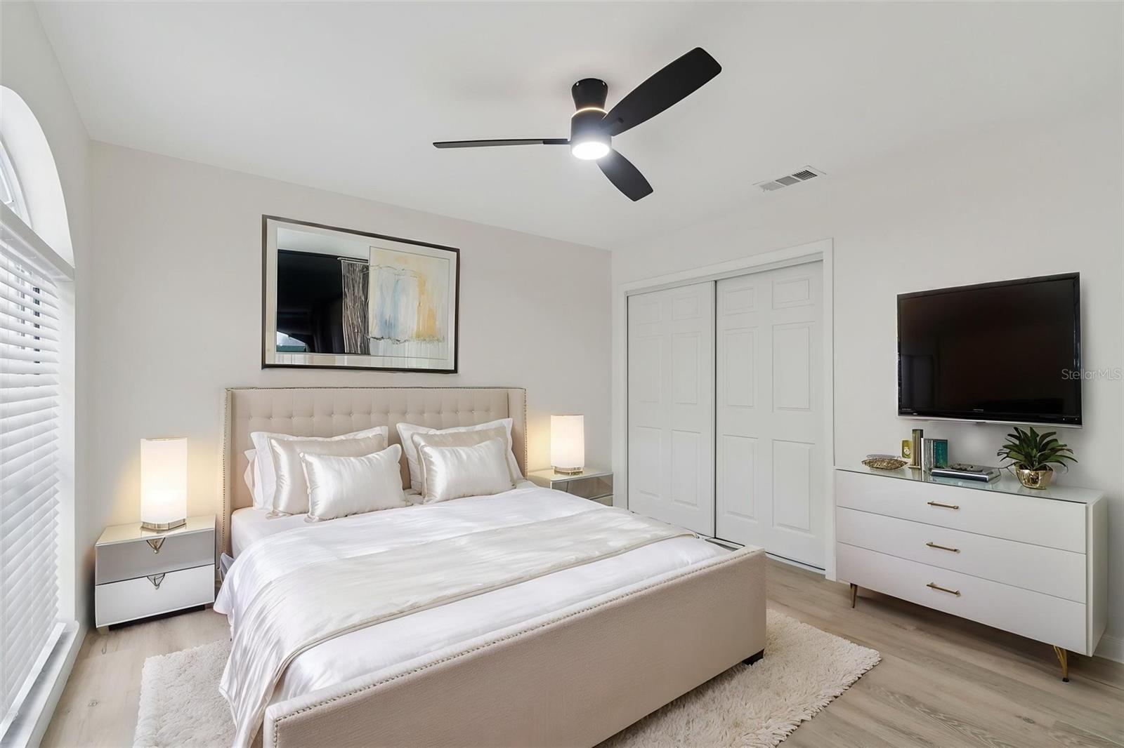 Virtual Staged3rd Bedroom