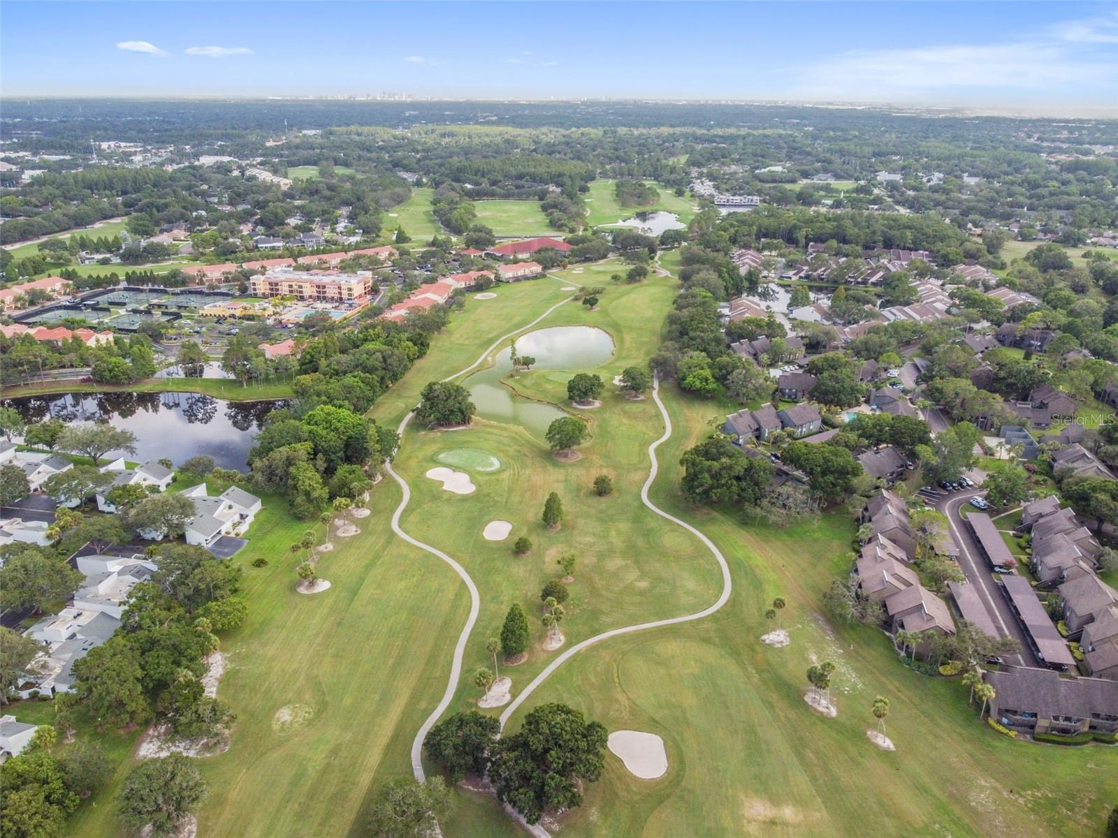 Aerial View of Community
