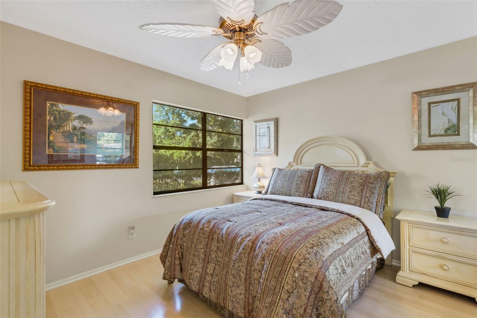 light and bright guest room with ensuite