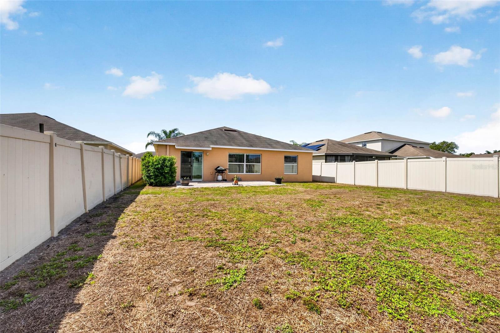 Exterior, back of home