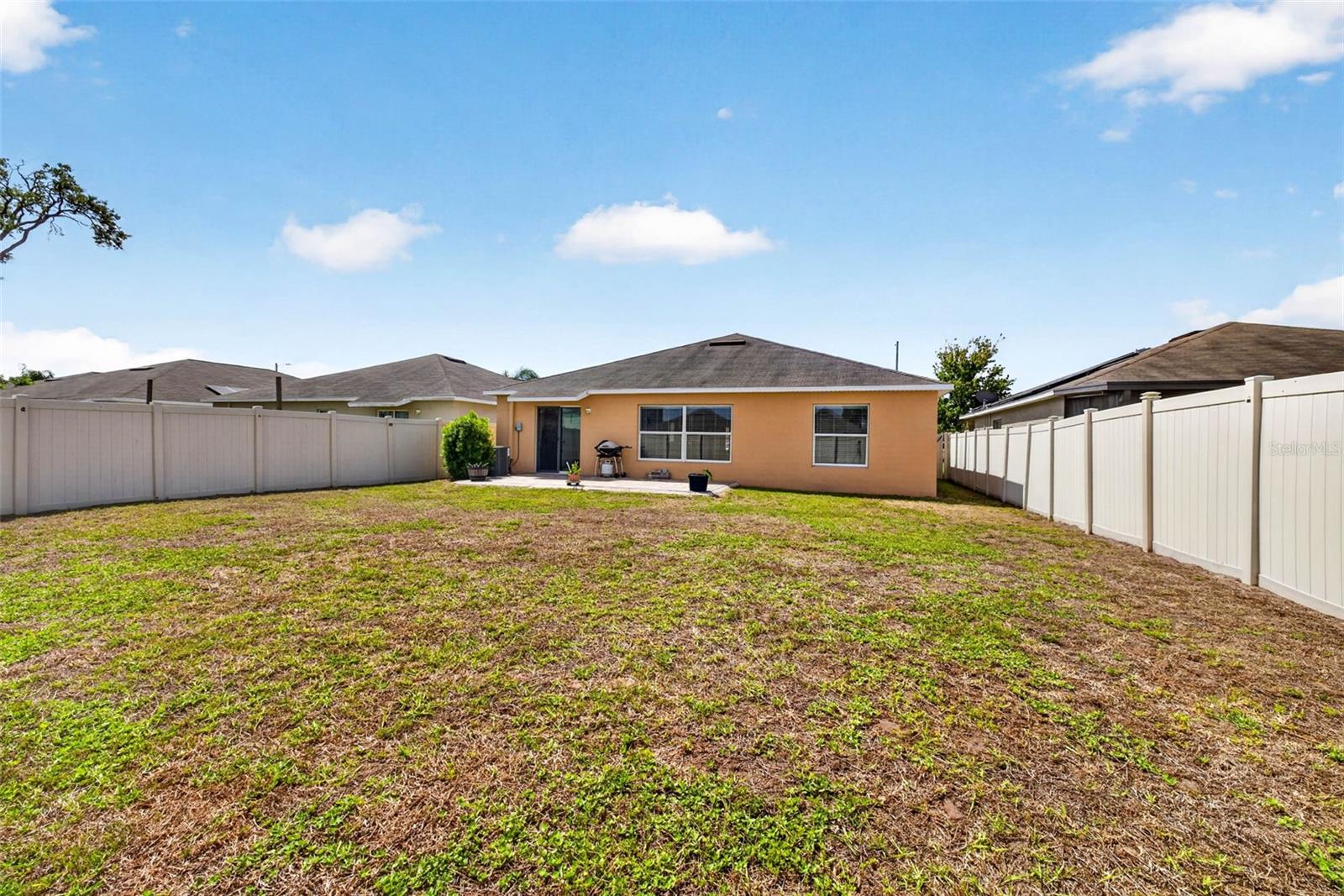 Exterior, back of home