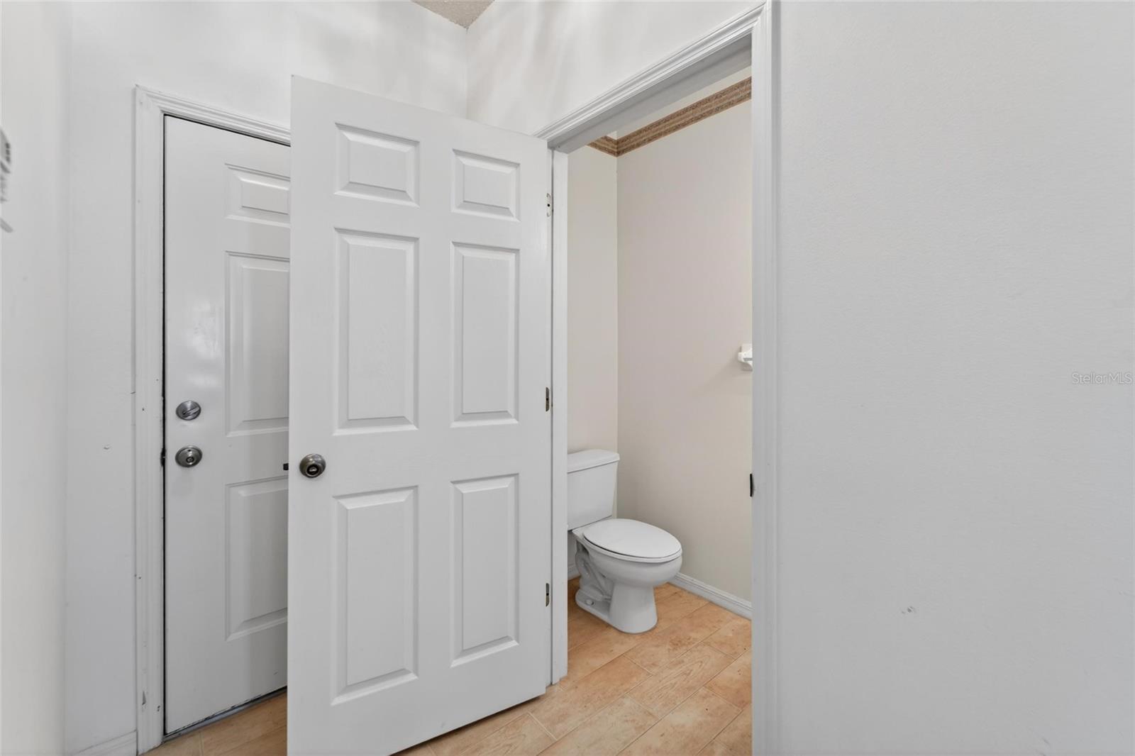 1/2 Bathroom next to entrance