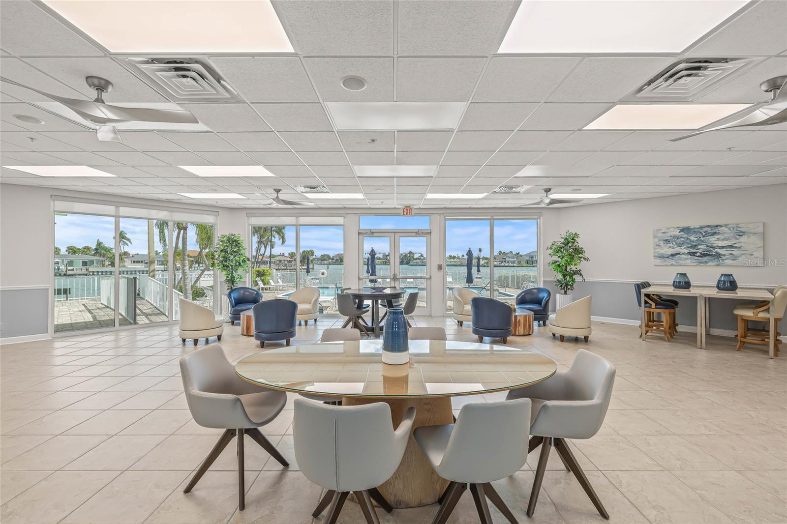 Gather at Windsor Hall- water front clubhouse.