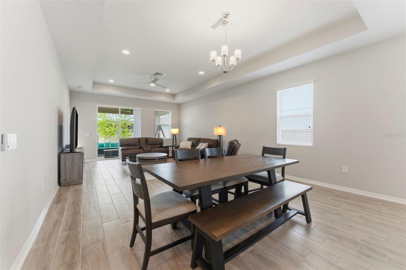 Dining Room and Living Room Combo