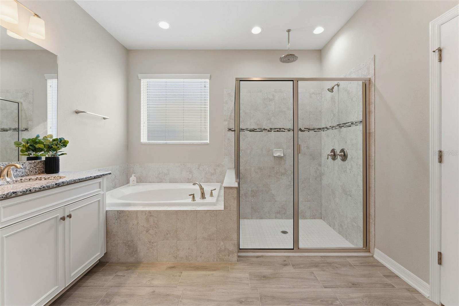 Master Bathroom with Walk-in Shower