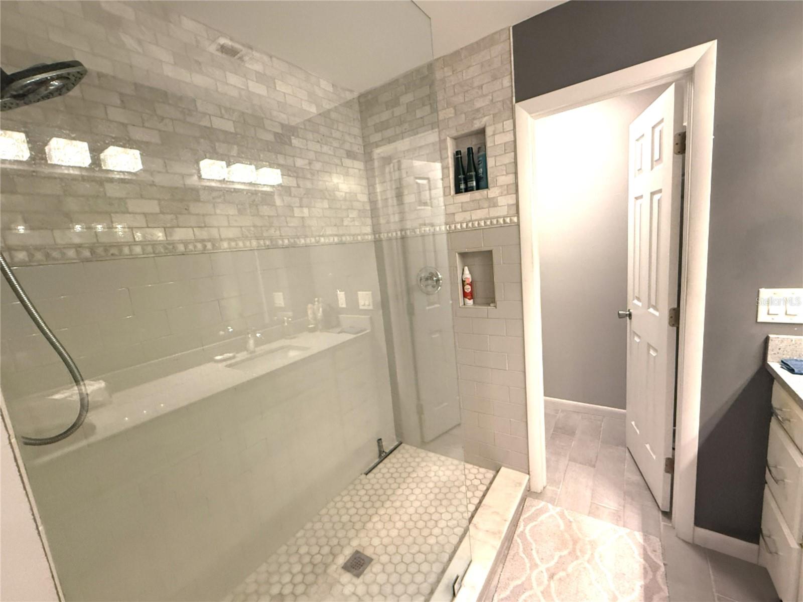 Primary Bath with huge walk in shower