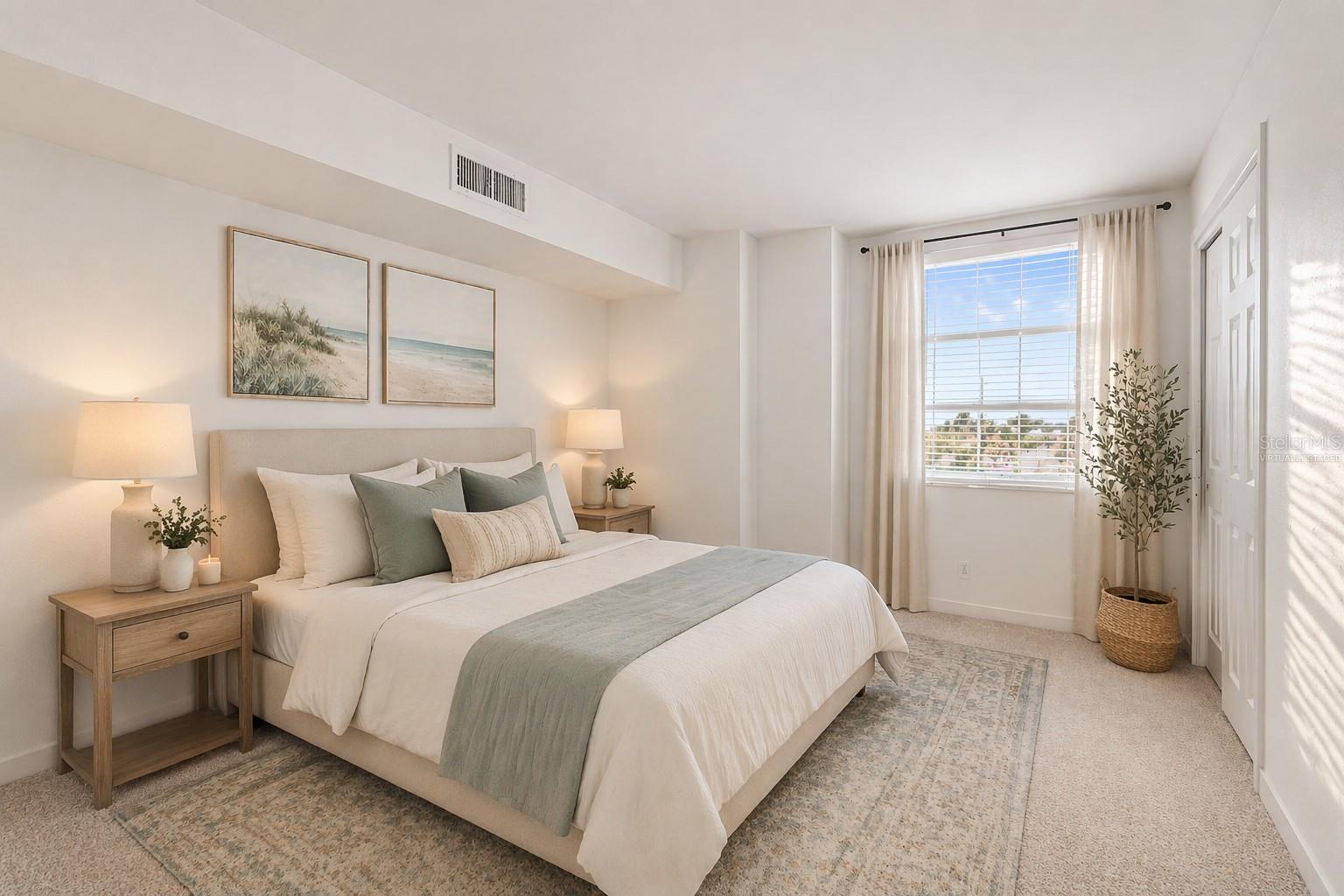 Virtually Staged Bedroom 1