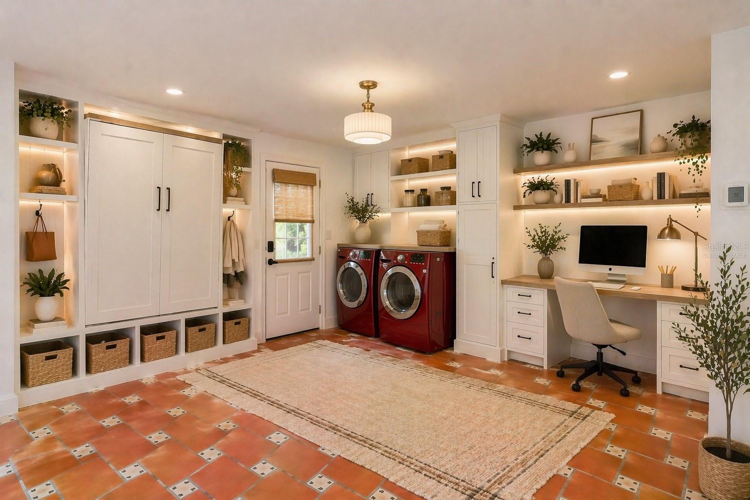 Laundry / Den - Virtually Staged