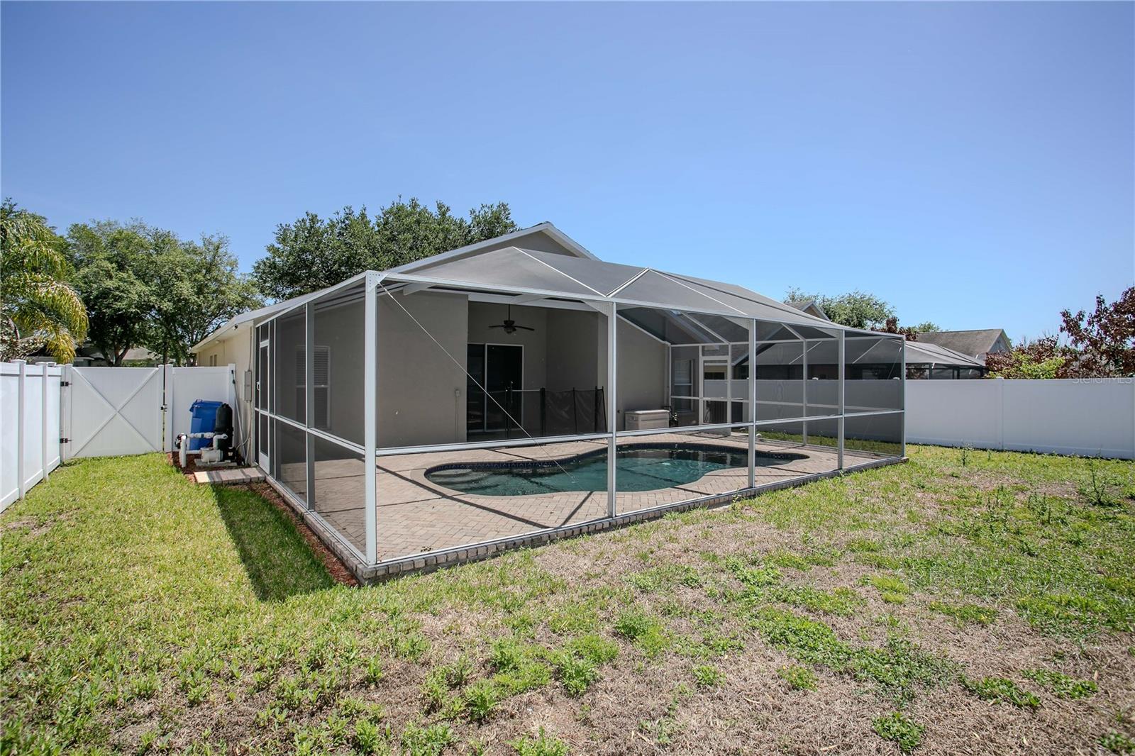 Fully Fenced in Yard