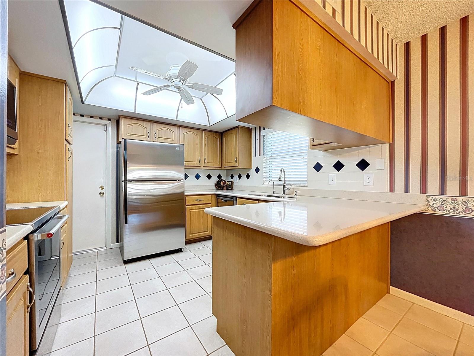 LED Lighting and wood cabinets