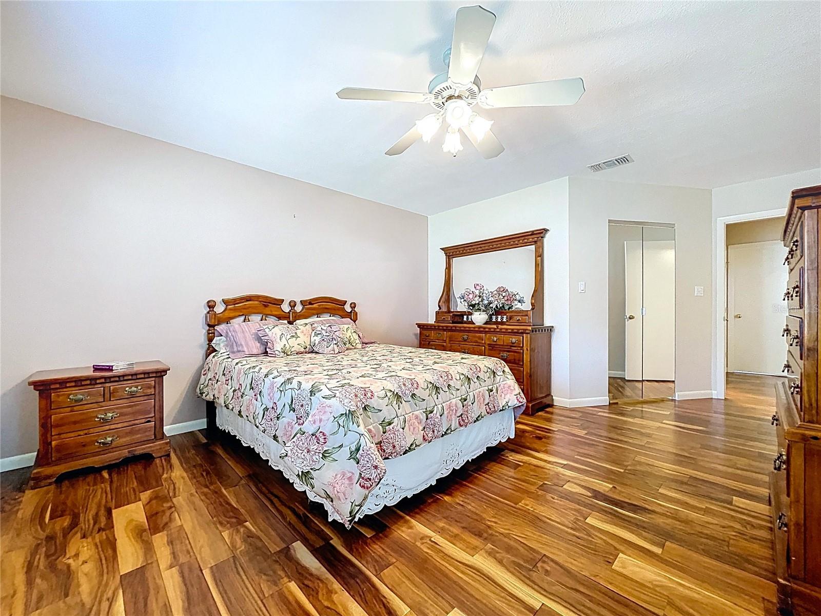 Mirrored closet doors