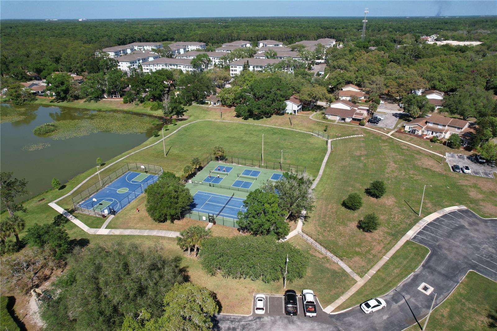 Spacious area for amenity use