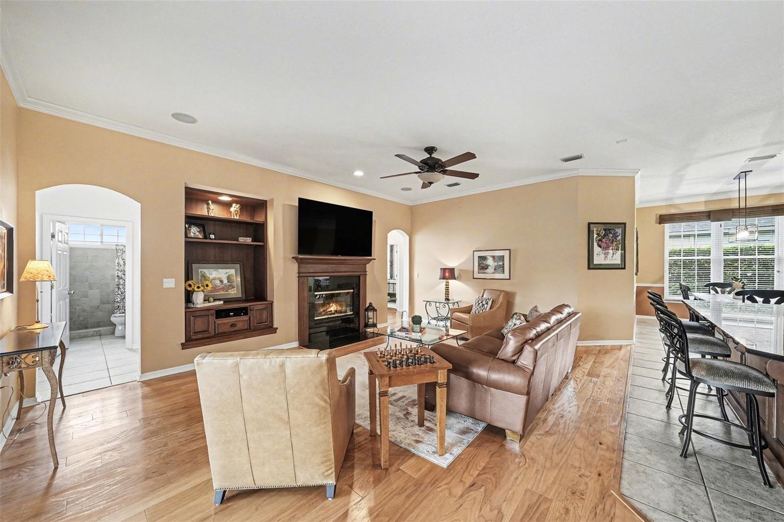 Family Room-Open Floor Plan