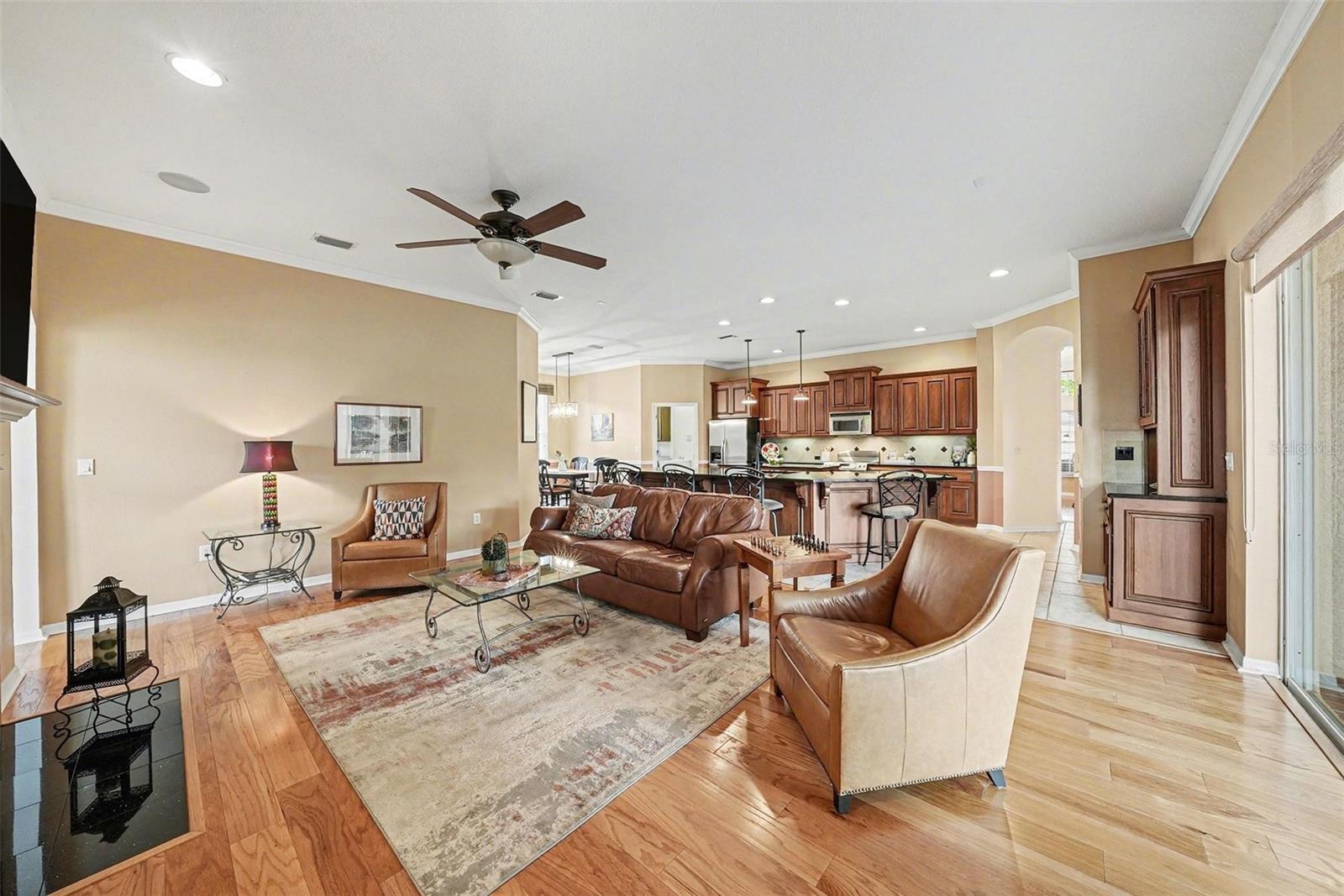 Family Room-Open Floor Plan