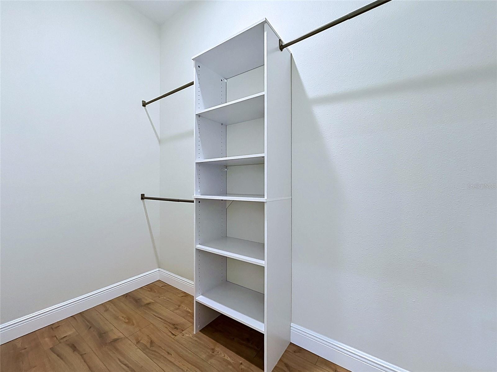 Primary Walk-In Closet